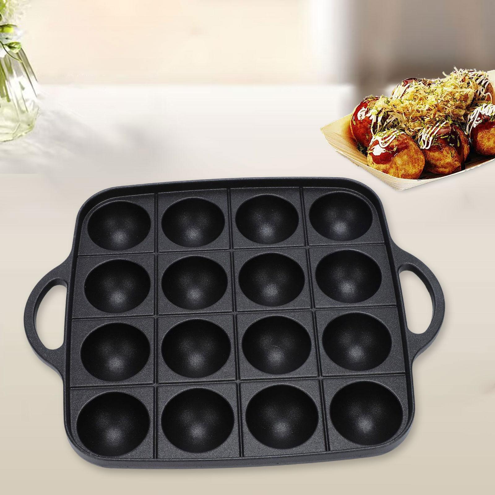 Takoyaki Pan Cast - Padella per Takoyaki Facile da Pulire,
