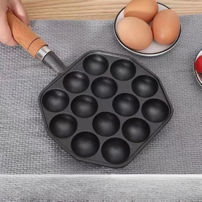 Cottura Takoyaki Pan 14 fori r - Takoyaki Pan Cast recensione e prezzo