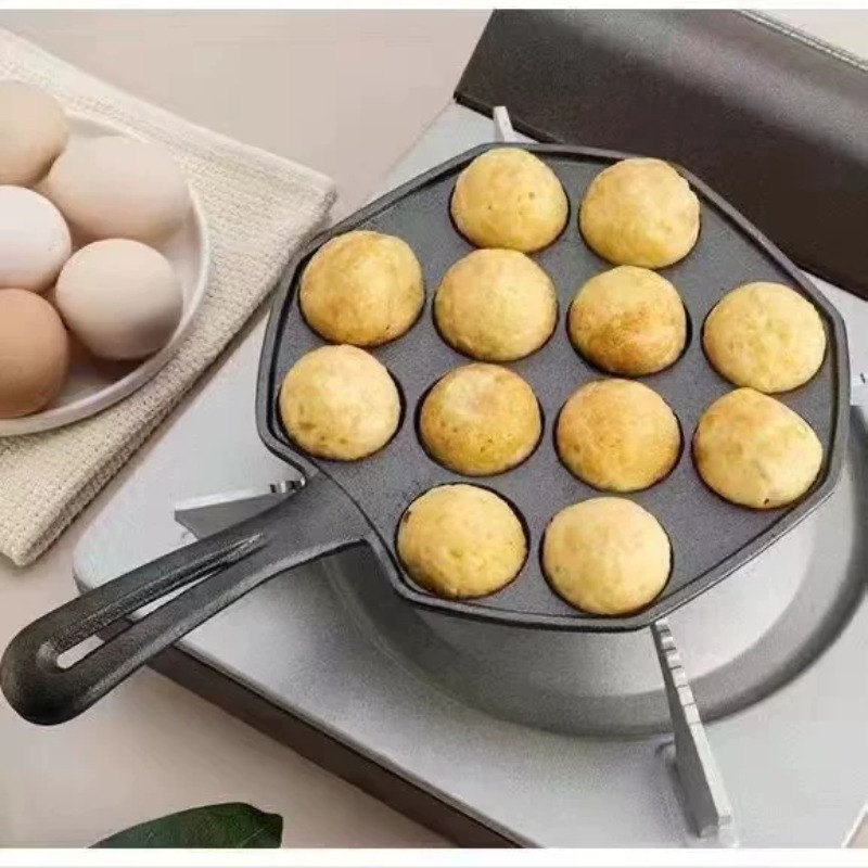 Padella in ghisa antiaderente  - Takoyaki Pan Cast recensione e prezzo