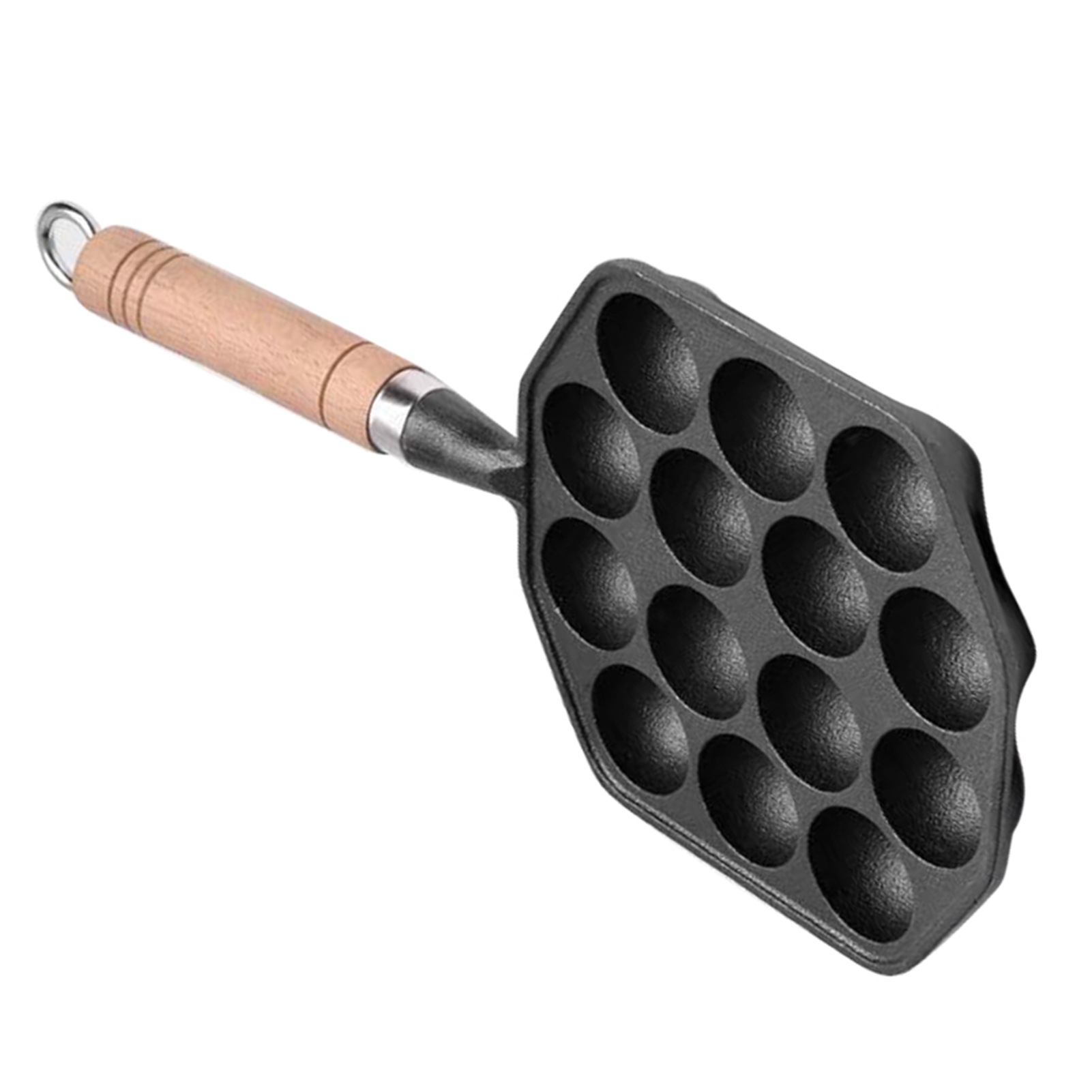 14 fori Takoyaki Pan antiadere - Takoyaki Pan Cast recensione e prezzo