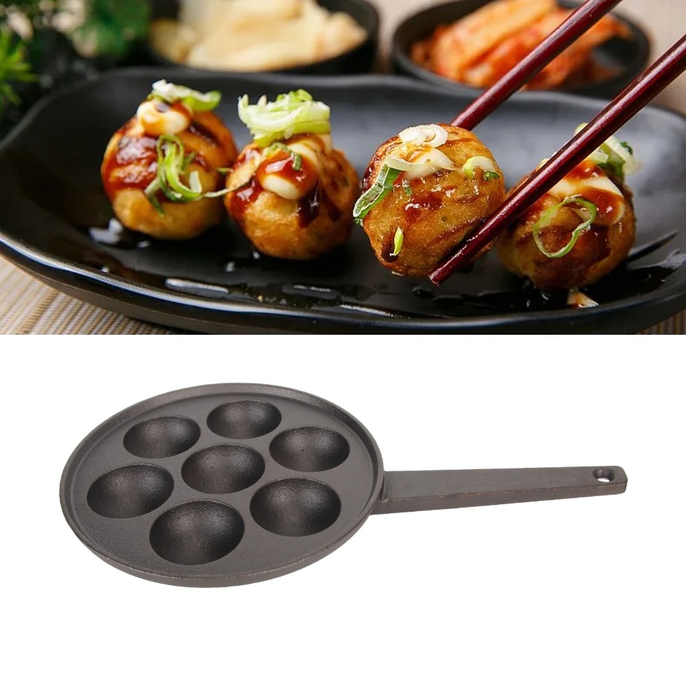 Padella per Takoyaki in Ghisa, - Takoyaki Pan Cast recensione e prezzo