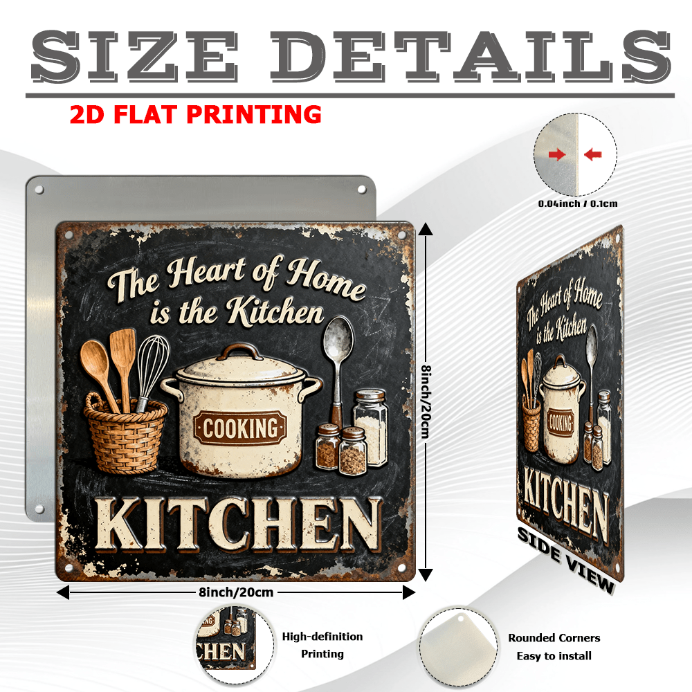 Targa decorativa da parete per - Home Cooking Usa recensione e prezzo