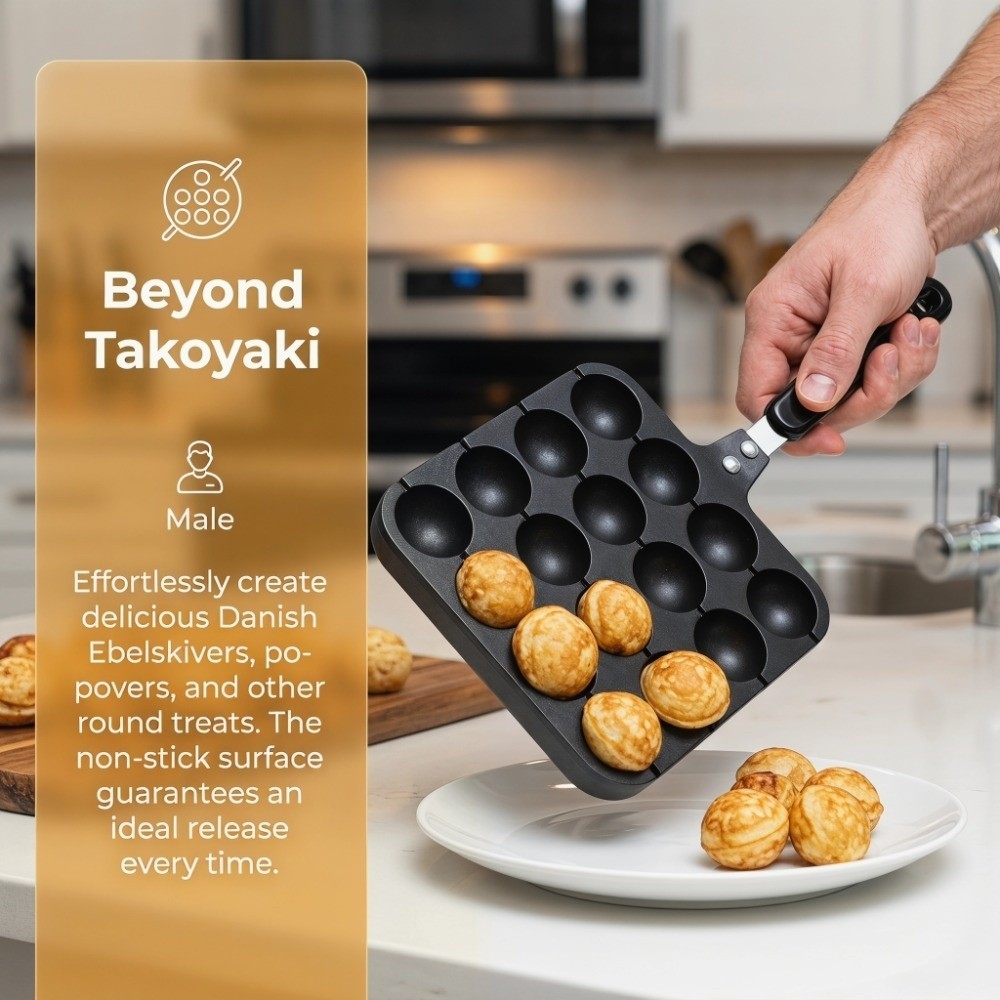 Padella per Takoyaki in Allumi - Takoyaki Pan Cast recensione e prezzo