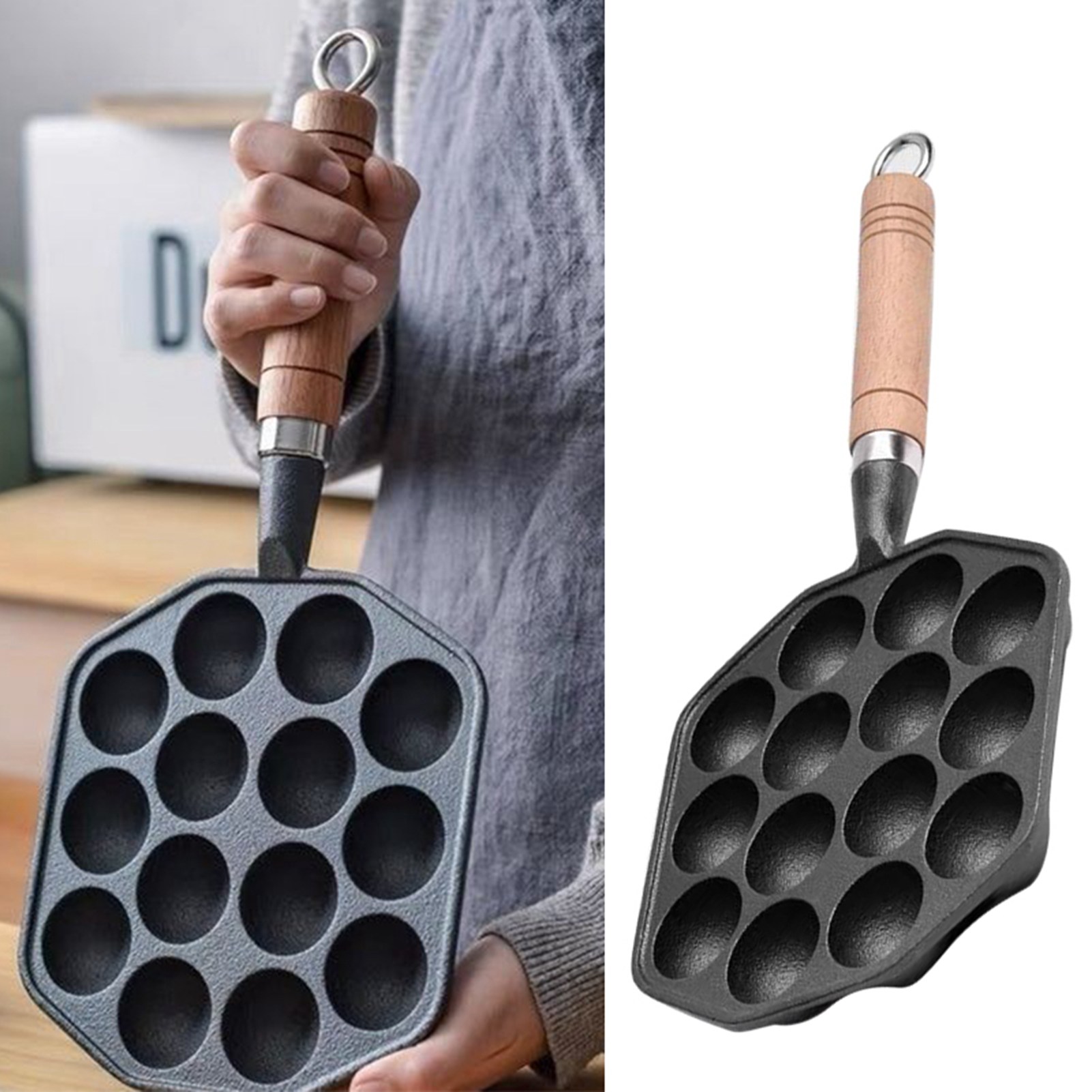 Stampo per palline di carne pe - Takoyaki Pan Cast recensione e prezzo
