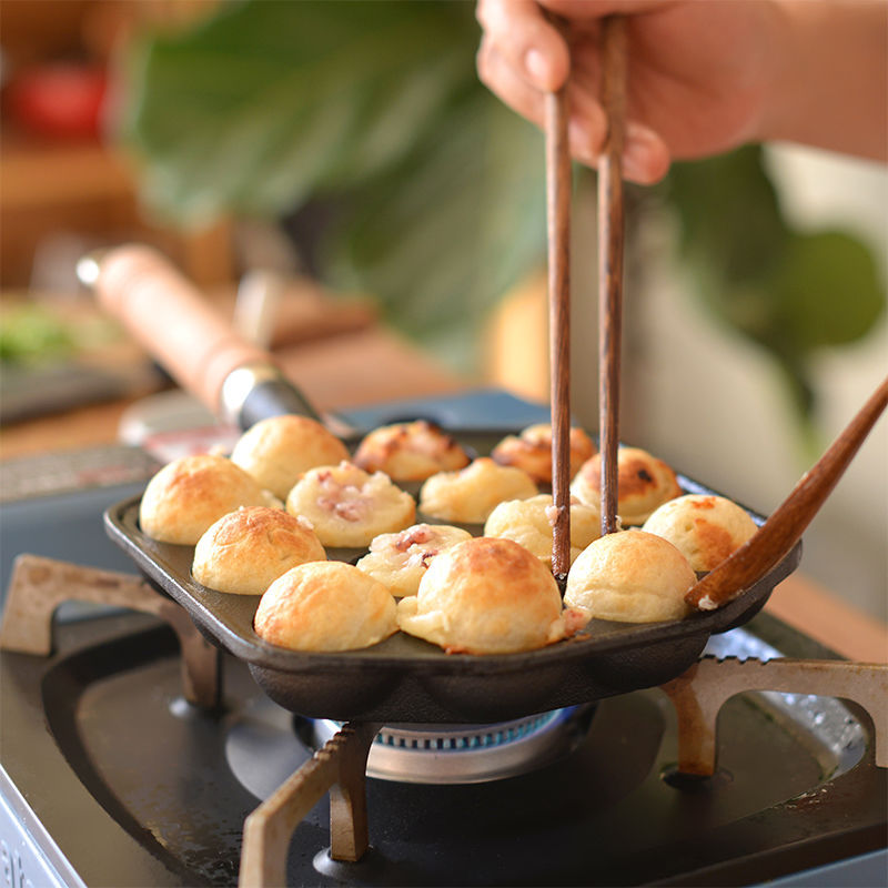 12/14 fori Takoyaki padella ma - Takoyaki Pan Cast recensione e prezzo